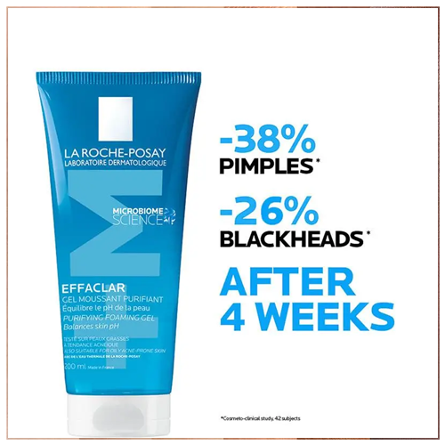La Roche Posay Effaclar Purifying Foaming Gel Anti Acne Cleanser 200ml