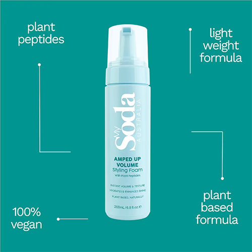 My Soda Amped Up Volume Styling Foam for Fine Flat Hair 200ml