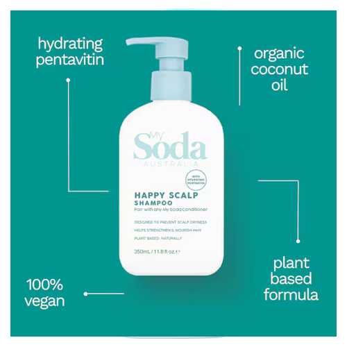 My Soda Happy Scalp Shampoo for Dry Scalps & Damaged Hair 350ml