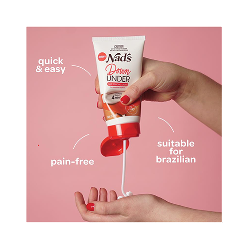 Nad's Down Under Hair Removal Cream For Brazillian & Bikini 150ml