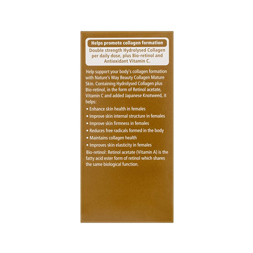 Nature's Way Beauty Collagen For Mature Skin 60 Tablets