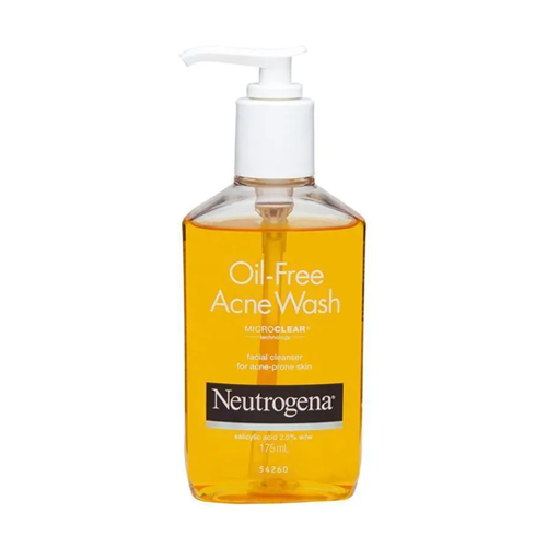 Neutrogena Oil Free Acne Wash Face Cleanser 175ml
