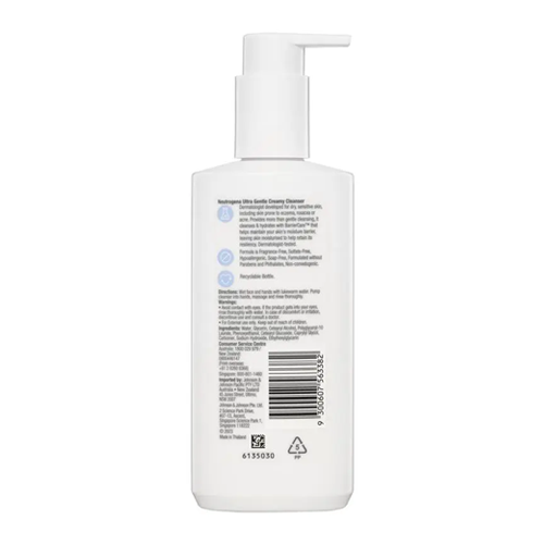 Neutrogena Ultra Gentle Creamy Cleanser for Sensitive Skin 200ml