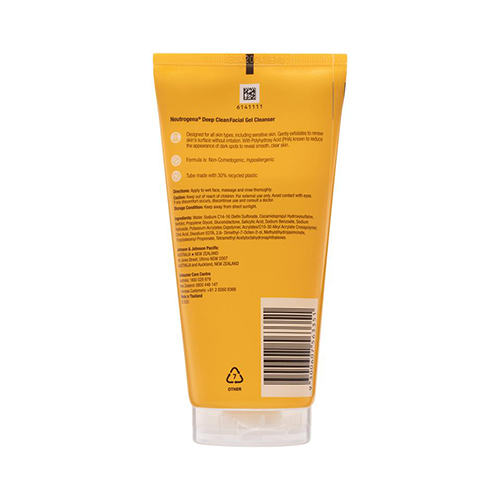 Neutrogena Deep Clean Facial Gel Cleanser 150ml