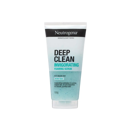 Neutrogena Deep Clean Invigorating Foaming Scrub 150g