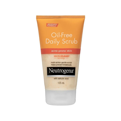Neutrogena Oil Free Daily Scrub For Acne Prone Skin 125ml