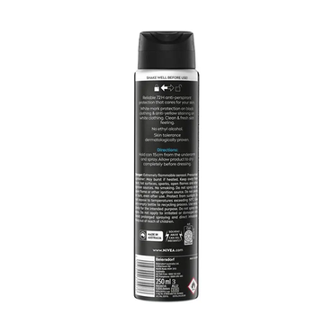 Nivea Black And White Invisible Fresh Antiperspirant Spray 250ml