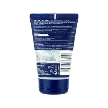 Nivea Men Protect and Care Exfoliating Face Scrub 125ml