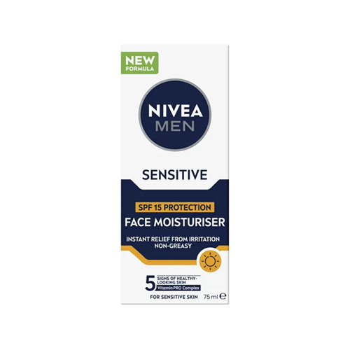 Nivea Men Sensitive Protect SPF 15 Face Moisturiser 75ml