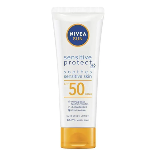 Nivea Sun Sensitive Protect SPF 50 Sunscreen Lotion 100ml