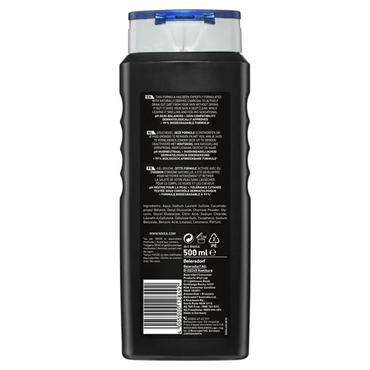 Nivea Men Active Clean 3 In 1 Shower Gel 500ml