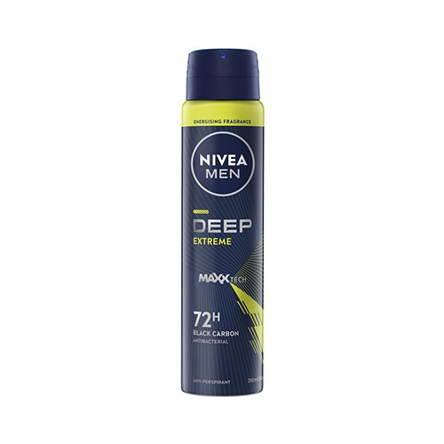 Nivea Men Deep Extreme Anti-Perspirant Deodorant Spray 250ml