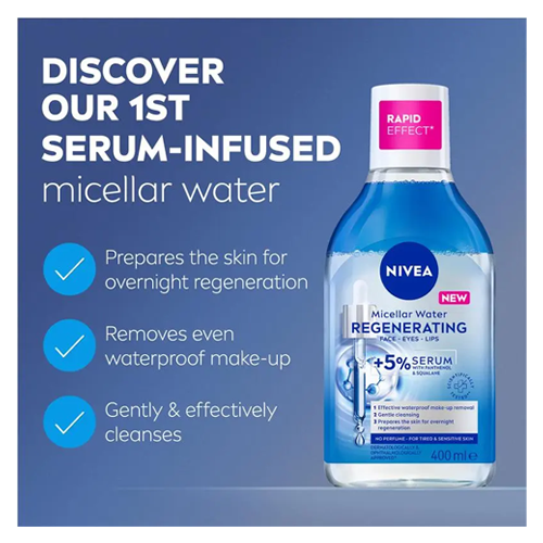 Nivea Regenerating Micellar Water 400ml