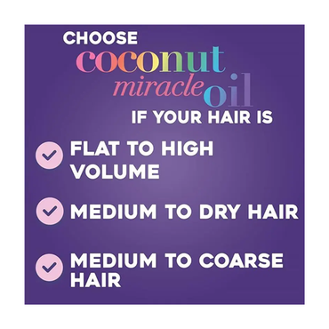 OGX Damage Remedy Coconut Miracle Penetrating Oil 100ml