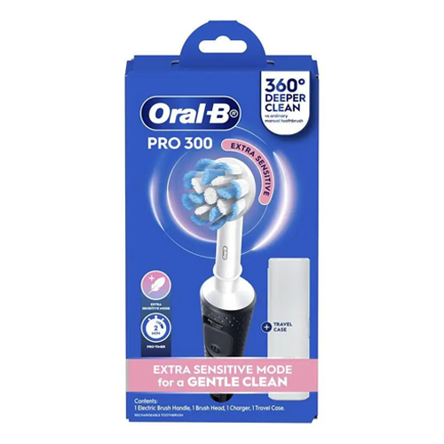 Oral B Power Toothbrush Pro 300 Clean Black