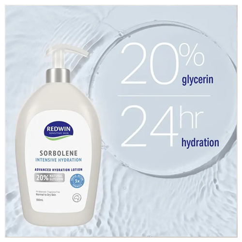 Redwin Sorbolene Advanced Intensive Hydration Lotion 550ml