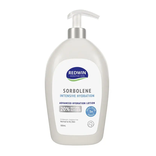 Redwin Sorbolene Advanced Intensive Hydration Lotion 550ml
