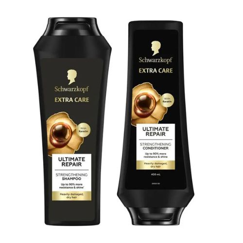 Schwarzkopf Extra Care Ultimate Repair Strengthening Shampoo & Conditioner 400ml