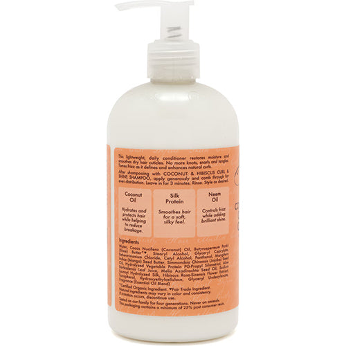 Shea Moisture Coconut and Hibiscus Curl and Shine Conditioner 384ml