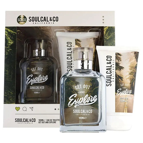 Soulcal & Co Get Out & Explore Eau de Toilette 2 Piece Set