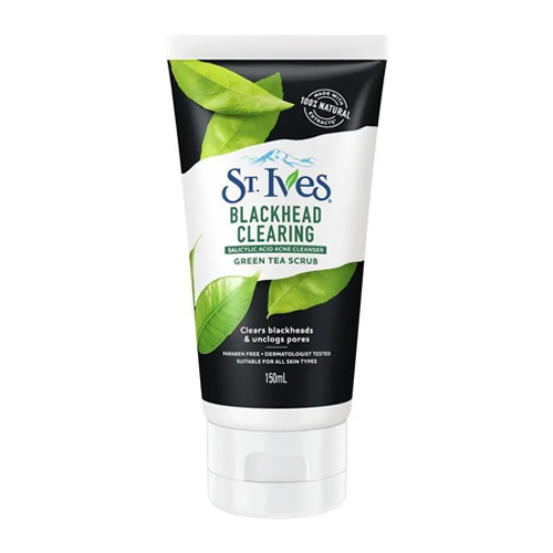 St. Ives Blackhead Clearing Green Tea Scrub 150ml