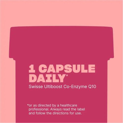 Swisse Ultiboost Co-Enzyme Q10 150mg For Heart Health & Energy Production 50 Capsules