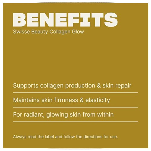 Swisse Beauty Collagen Glow with Collagen Peptides 60 Tablets