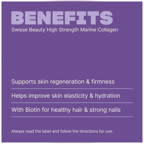 Swisse Beauty High Strength Marine Collagen 60 Tablets