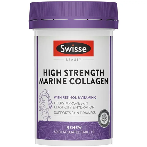 Swisse Beauty High Strength Marine Collagen 60 Tablets