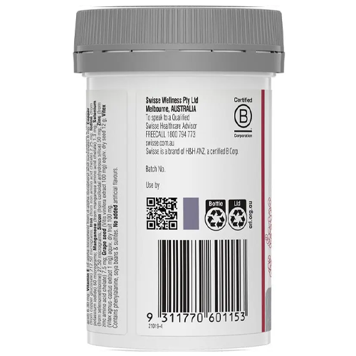 Swisse Hair Nutrition for Women 60 Capsules