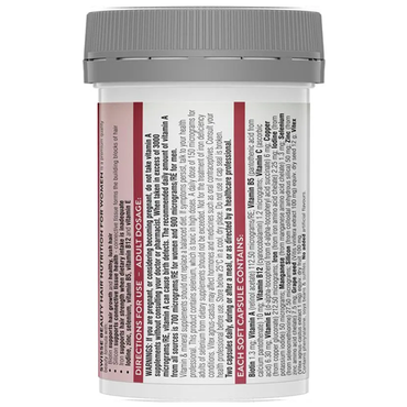 Swisse Hair Nutrition for Women 60 Capsules