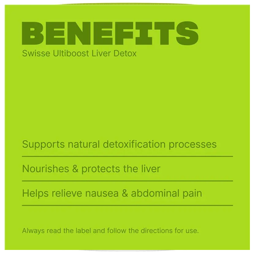 Swisse Ultiboost Liver Detox 60 Tablets