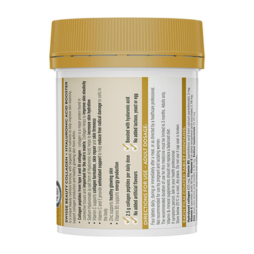 Swisse Collagen + Hyaluronic Acid Booster 80 Tablets