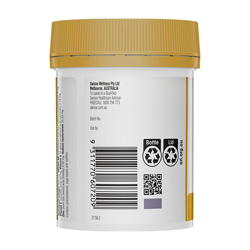 Swisse Collagen + Hyaluronic Acid Booster 80 Tablets