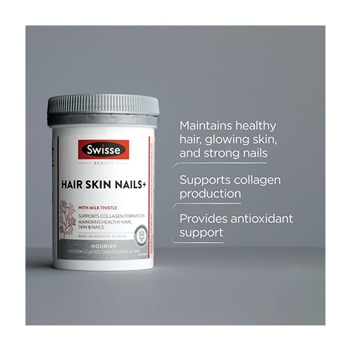 Swisse Hair Skin Nails 100 Tablets