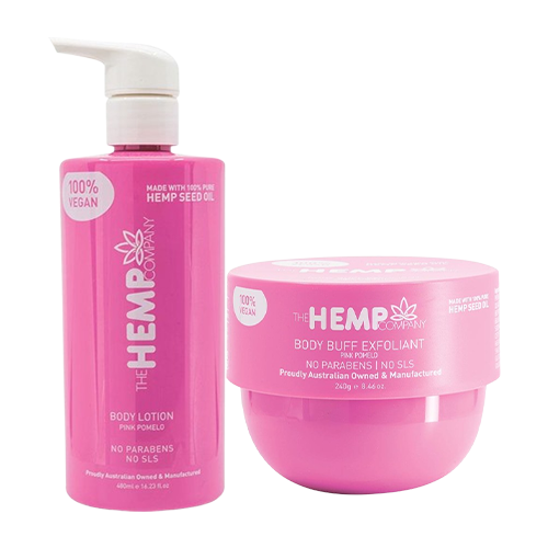 The Hemp Company Pink Pomelo Glow Duo