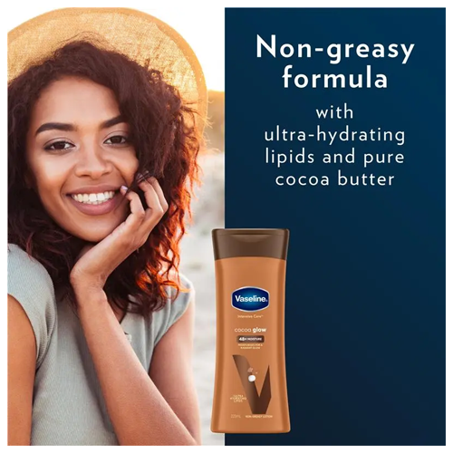 Vaseline Intensive Care Cocoa Glow Body Lotion 225ml