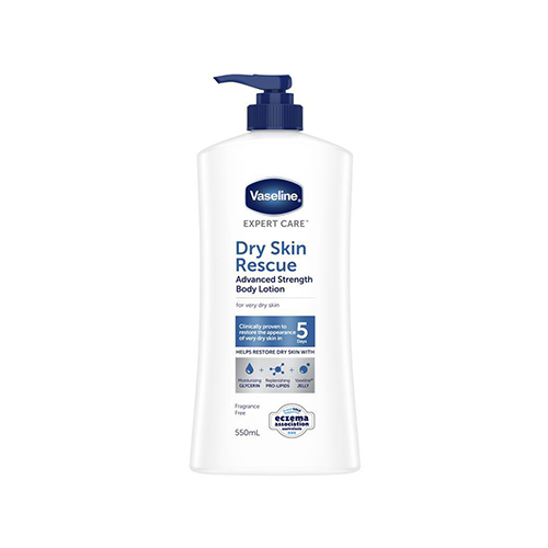 Vaseline Dry Skin Rescue Body Lotion For Very Dry Skin 550ml