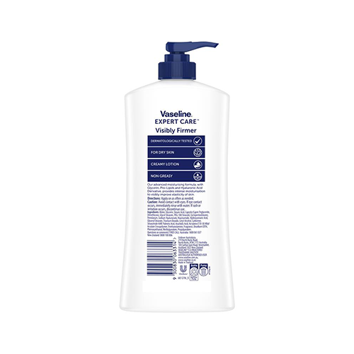 Vaseline Visibly Firmer Body Lotion For Radiant Looking Skin 550ml