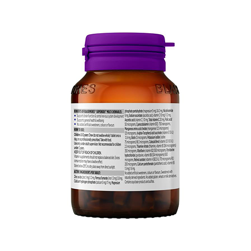 Blackmores Superkids Multi 60 Chewables Tablets