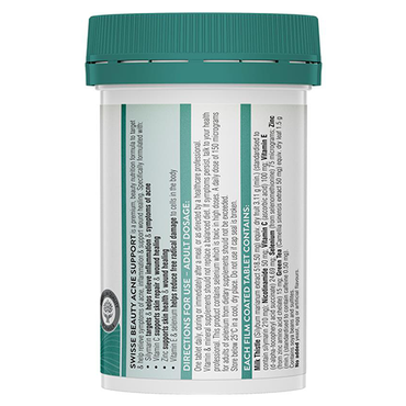 Swisse Acne Support 60 Tablets