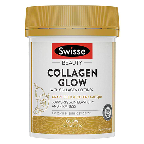 Swisse Collagen Glow With Collagen Peptides 120 Tablets