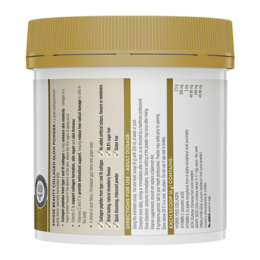 Swisse Collagen Glow Powder With Vitamin C 240g