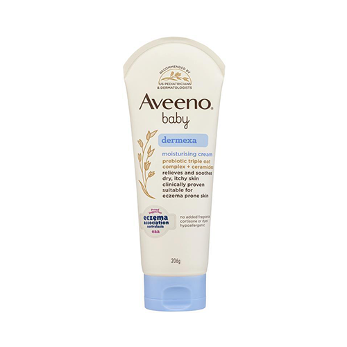 Aveeno Baby Dermexa Moisturising Cream For Eczema Prone Skin 206g