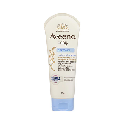Aveeno Baby Dermexa Moisturising Cream For Eczema Prone Skin 206g