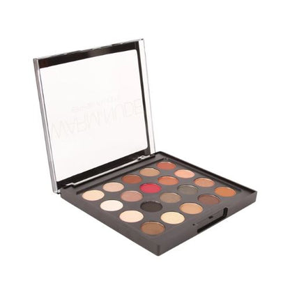 BYS 20 Piece Eyeshadow Palette - Warm Nudge