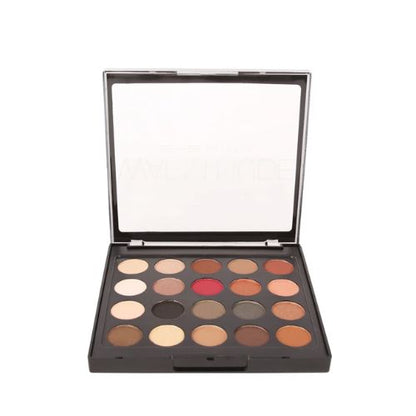 BYS 20 Piece Eyeshadow Palette - Warm Nudge