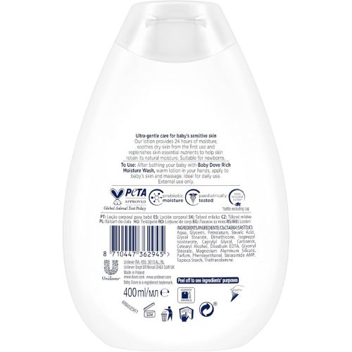 Baby Dove Rich Moisture Baby Lotion 400ml