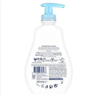 Baby Dove Rich Moisture Head To Toe Wash 400ml