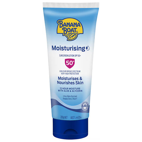 Banana Boat Moisturising SPF 50+ Sunscreen Lotion 200g